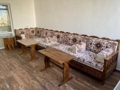 ŞARK KÖŞESİ HALI MİNDERLİ  2 SEHPALI