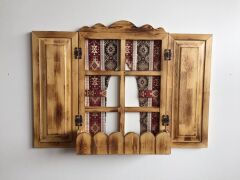DEKORATİF AHŞAP PENCERE MDL5