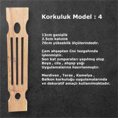AHŞAP KORKULUK MODEL 4