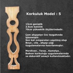 AHŞAP KORKULUK MODEL 5